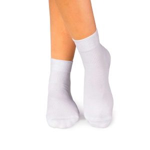 Alternative view of Active Day kokvilnas zeķes - baltas