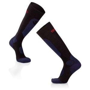 Slēpošanas zeķes - melnas-džinsa